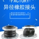 法蘭式橡膠接頭具有管道伸縮的作用